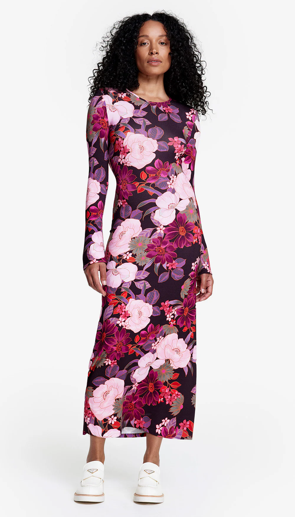 crewneck midi dress Crewneck Midi Dress – Klozet Clothing Boutique