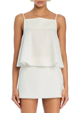 Miley Linen Top