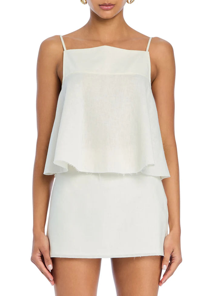 Miley Linen Top