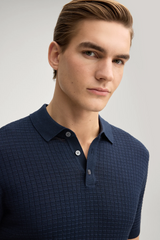 Vanceo Knit Polo
