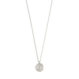 Air Spiral Coin Necklace