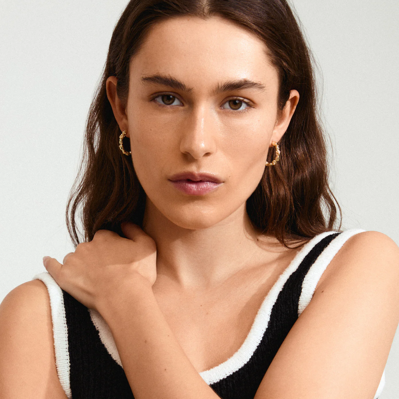 Tide Hoop Earrings