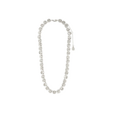 Fire Crystal Coin Necklace