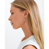 Root Hoop Earrings