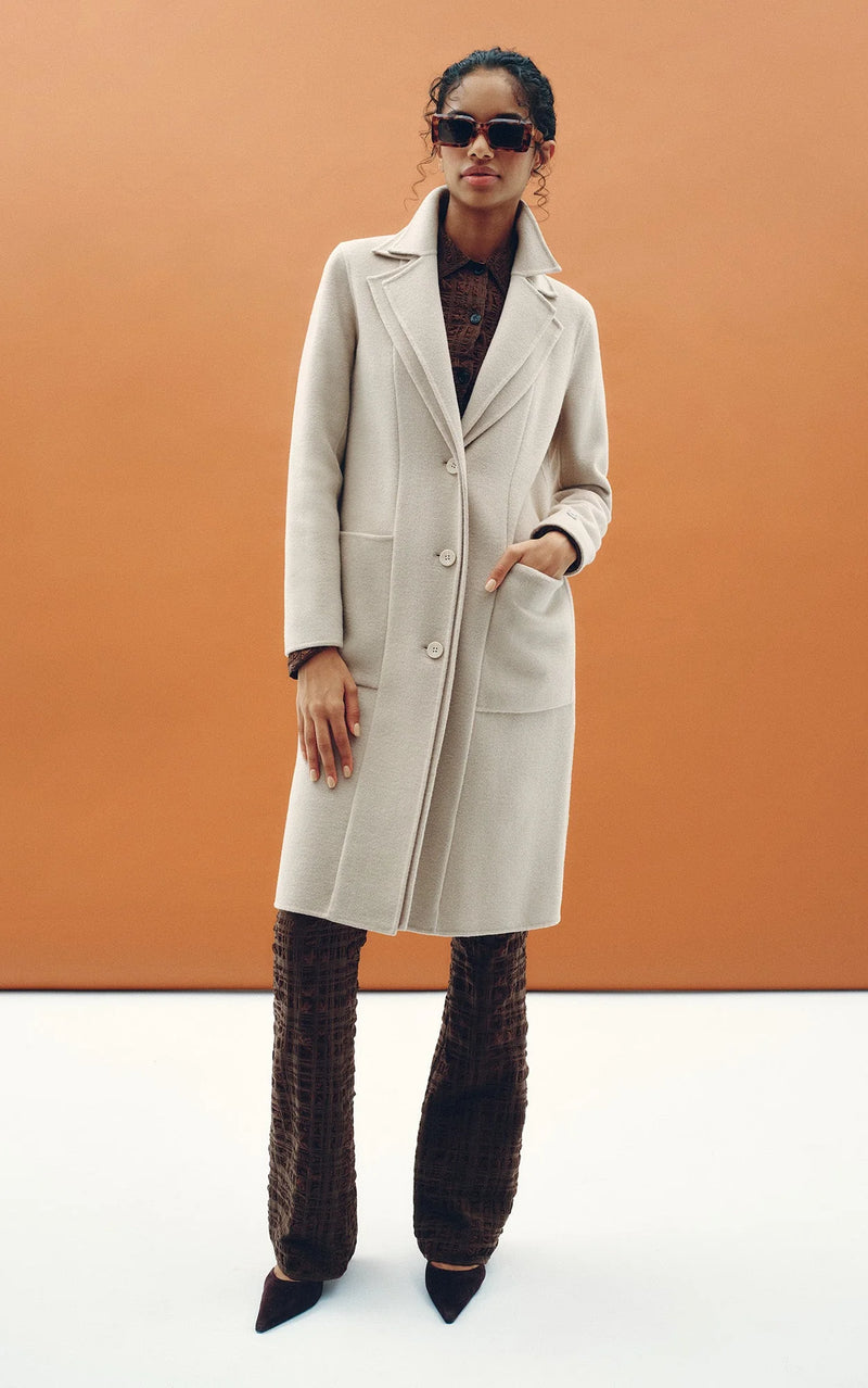 Benicia Double Face Wool Coat