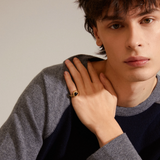 Rhythm recycled statement ring