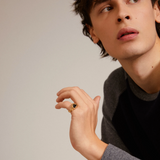 Rhythm recycled statement ring
