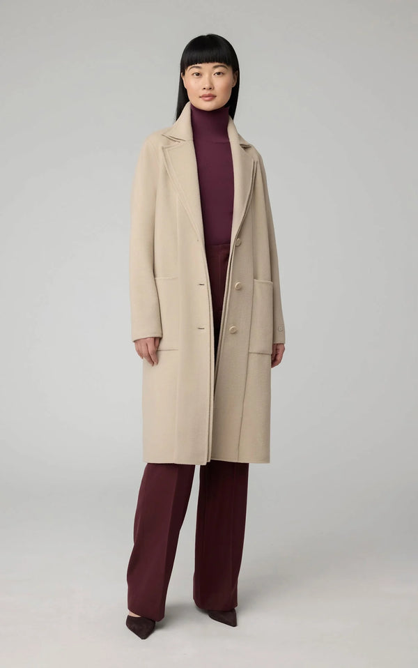 Benicia Double Face Wool Coat