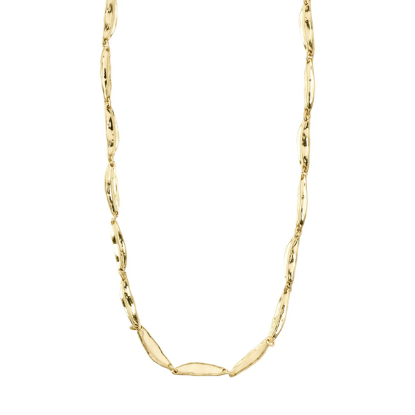 Echo recycled gold necklace