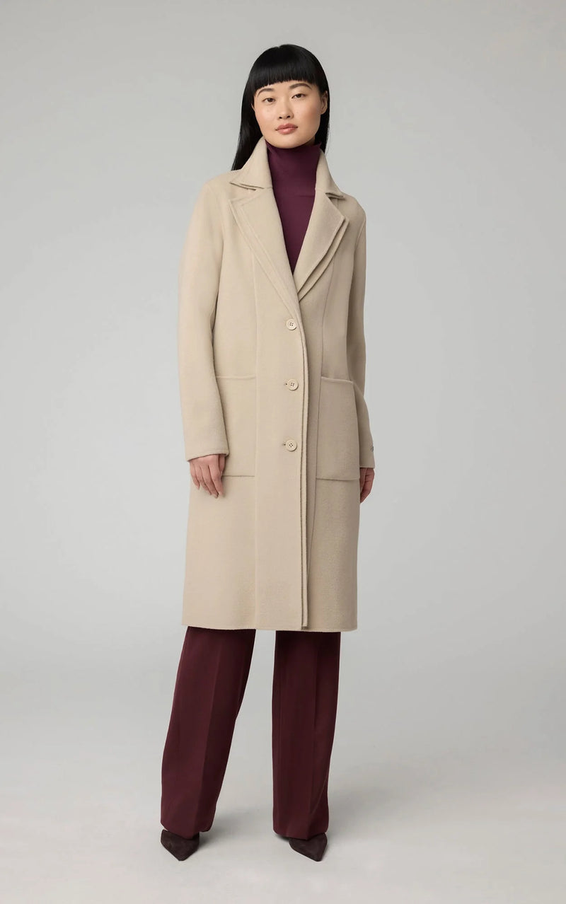 Benicia Double Face Wool Coat