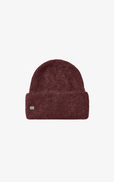 Jaya Fuzzy Rib-Knit Hat