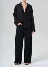 Brynn Drawstring Linen Trouser