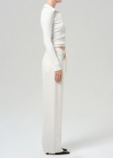 Brynn Drawstring Linen Trouser