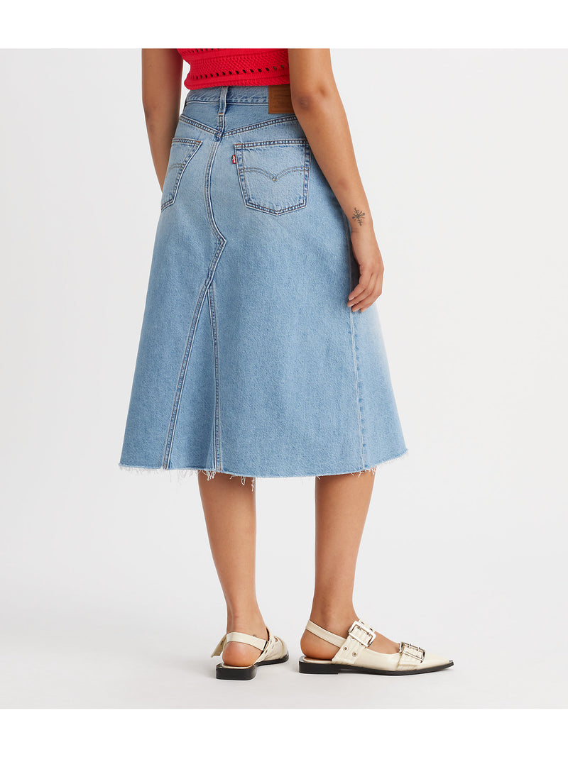 A-Line Deconstructed Skirt