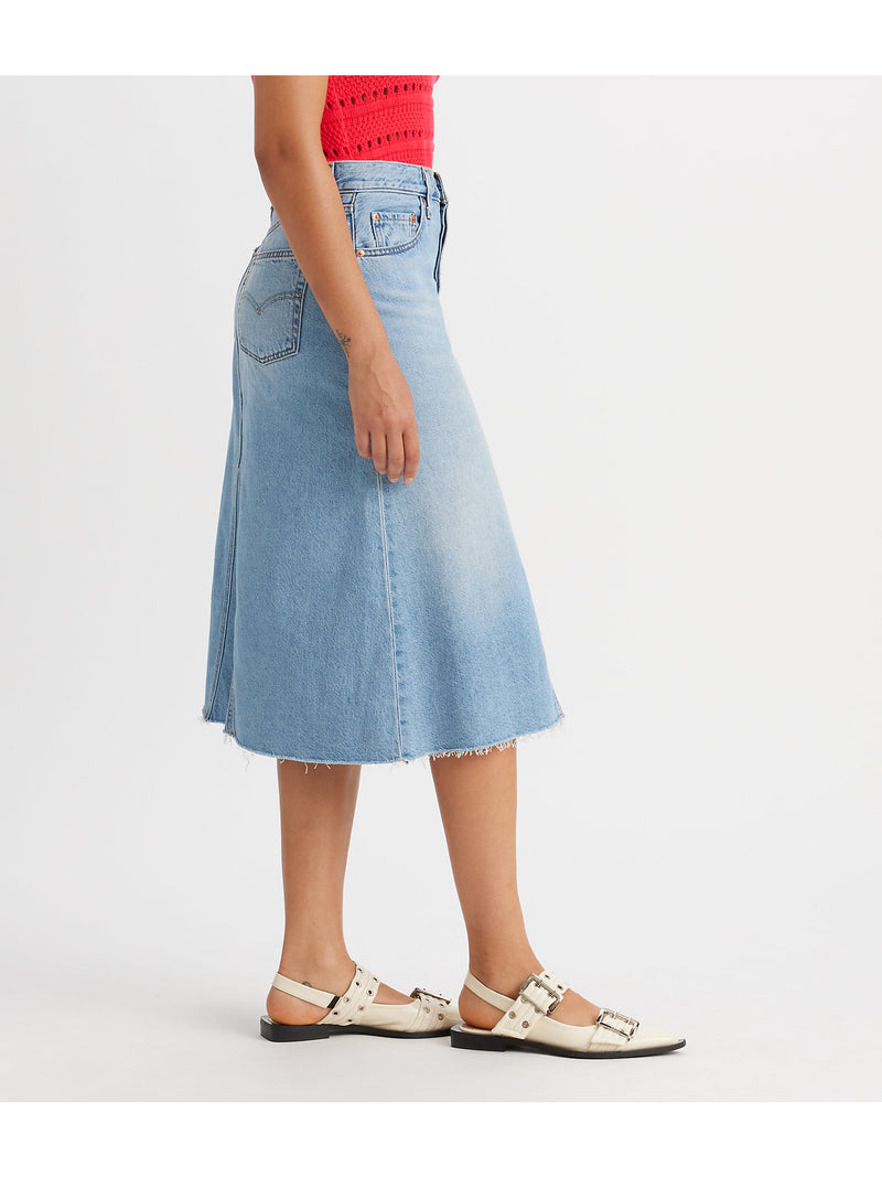 A-Line Deconstructed Skirt