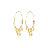 Tovin Crystal Hoops