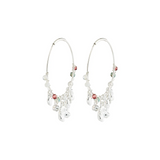 Tovin Crystal Hoops