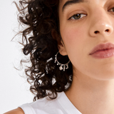 Tovin Crystal Hoops