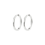 Inner Wavy Hoop Earrings