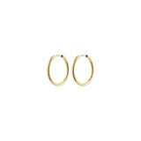 April Small Hoop Earrings