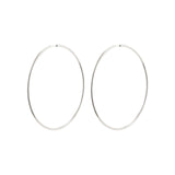 APRIL recycled maxi hoop earrings