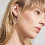 Priya recycled hoop Earring