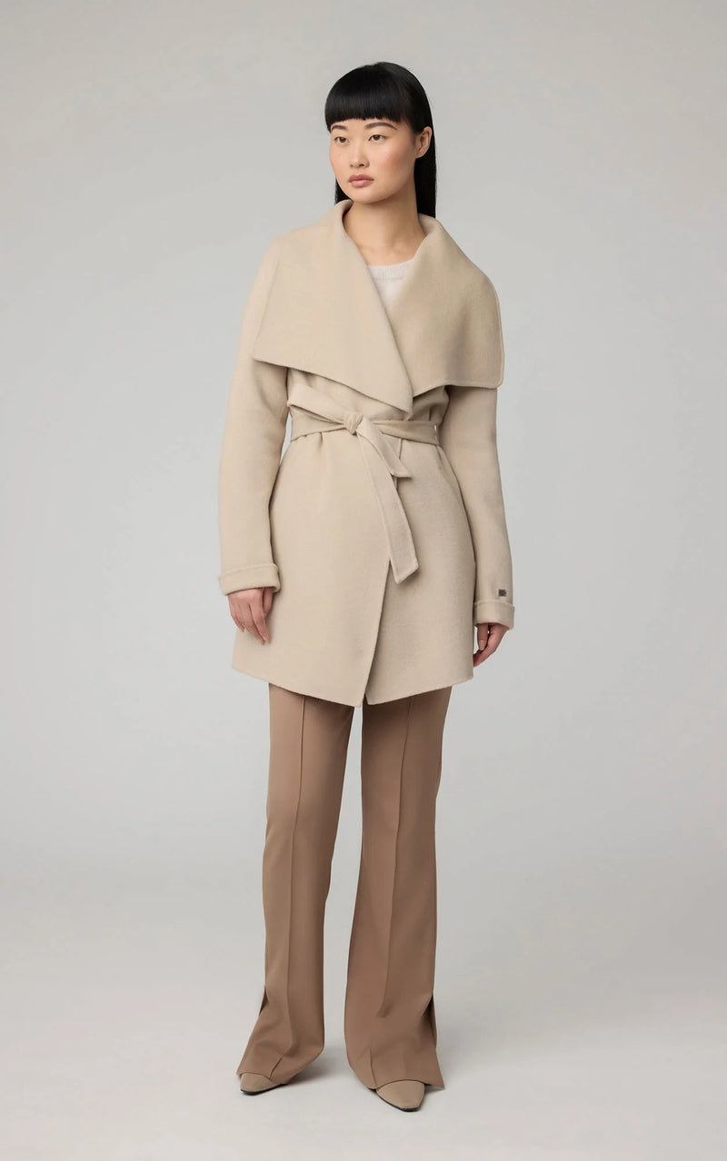 Bridgette Double-Face Wool Coat