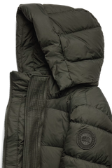 Mystique Puffer Tonal Label