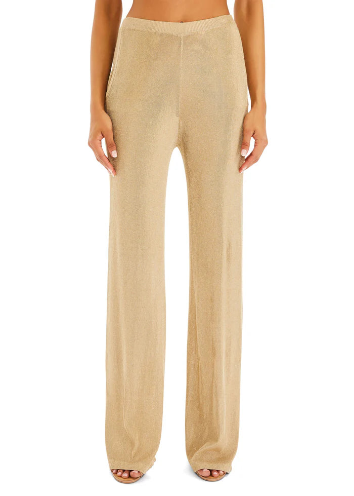 Sheldon Knit Metallic Pant
