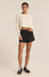 Layer On Rib LS Top