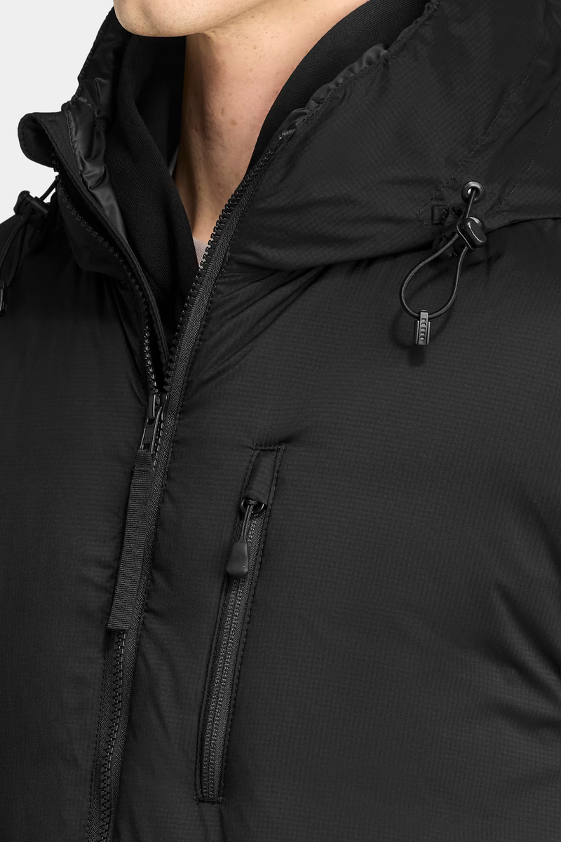 Lodge Down Hoody Black Label