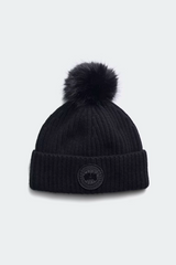Cashmere Blend Pom Toque