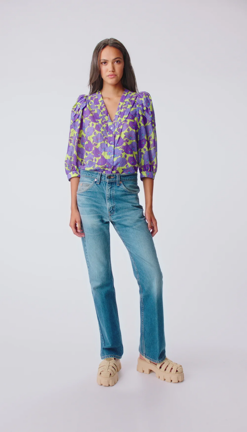 V-Neck Frontier Blouse