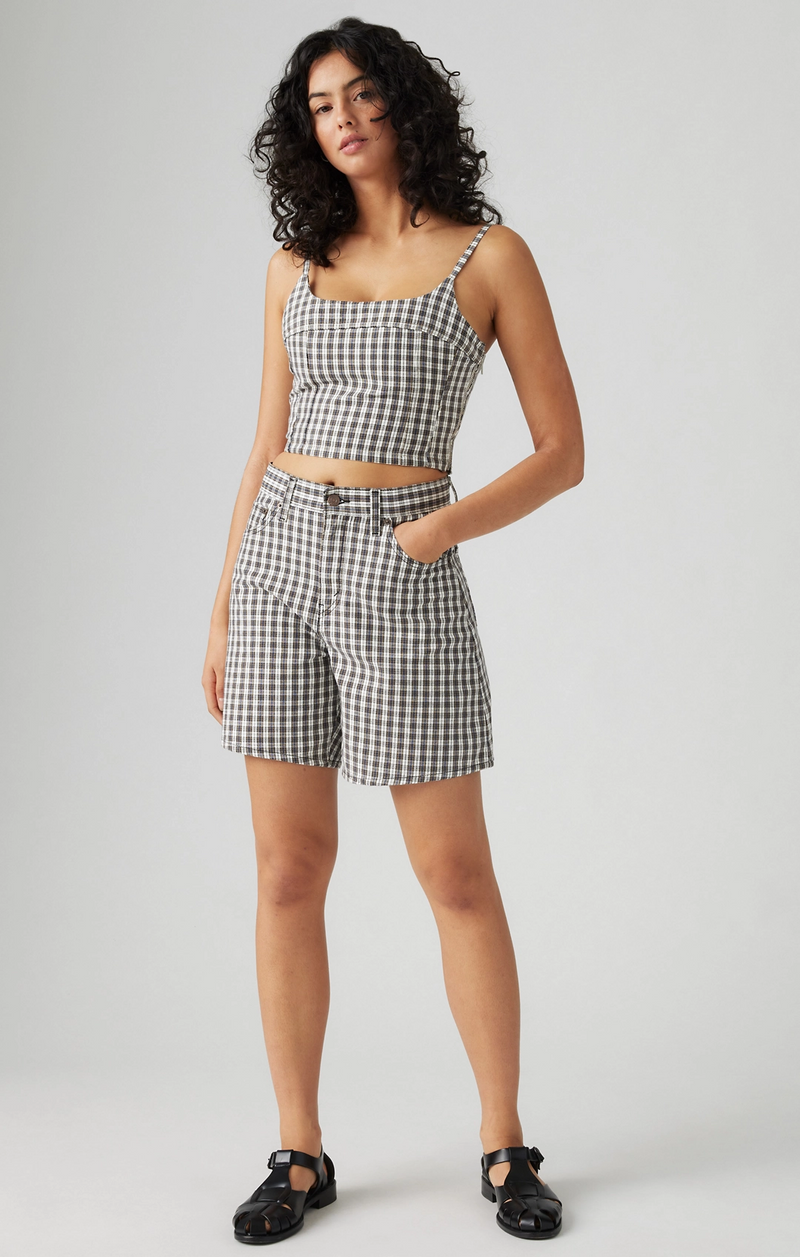 High Rise Baggy Short
