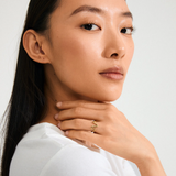 Lulu wave stackable ring