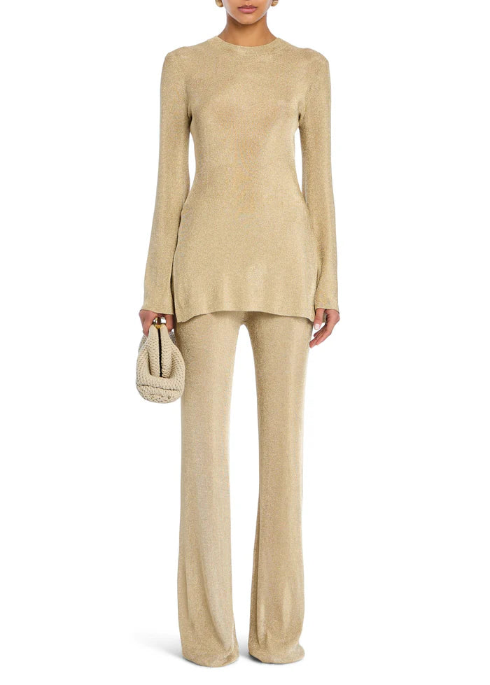 Sheldon Knit Metallic Pant