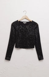 Aurora Sequin Top