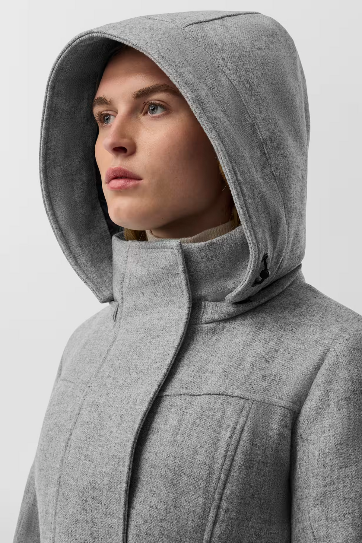 Na.e  allurecoat グレー Bala Parka Allura Luxe Wool – Klozet Clothing Boutique
