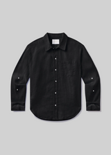 Kayla Shrunken Linen Shirt