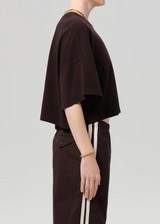 Crop Cape Tee