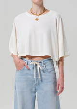 Crop Cape Tee