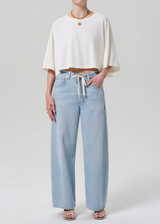 Crop Cape Tee