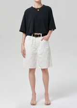 Crop Cape Tee