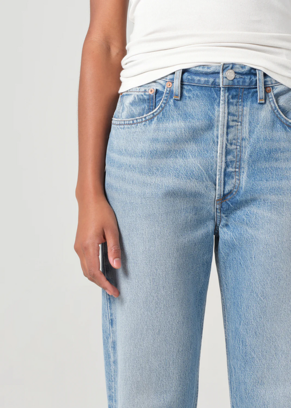 90's Pinch Waist High Rise Straight