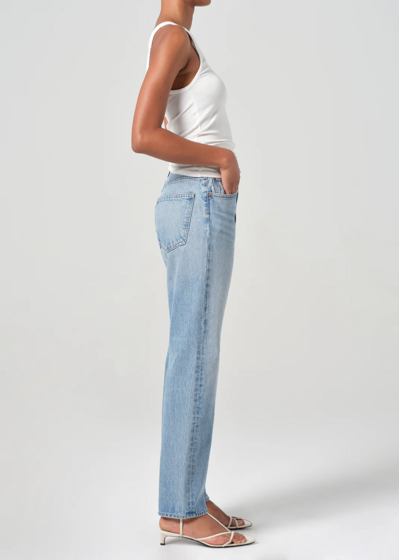 90's Pinch Waist High Rise Straight
