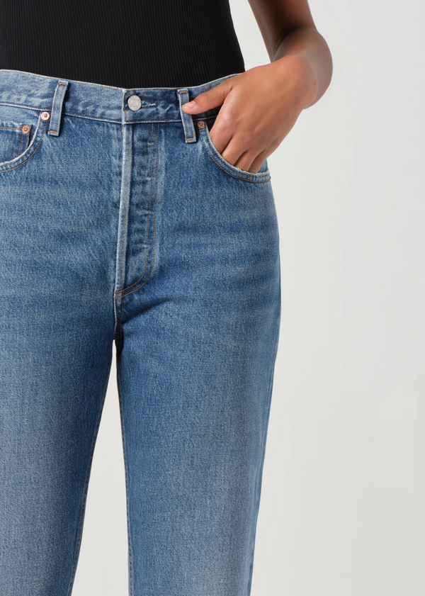 90's Pinch Waist High Rise Straight