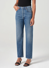 90's Pinch Waist High Rise Straight