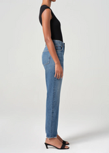 90's Pinch Waist High Rise Straight