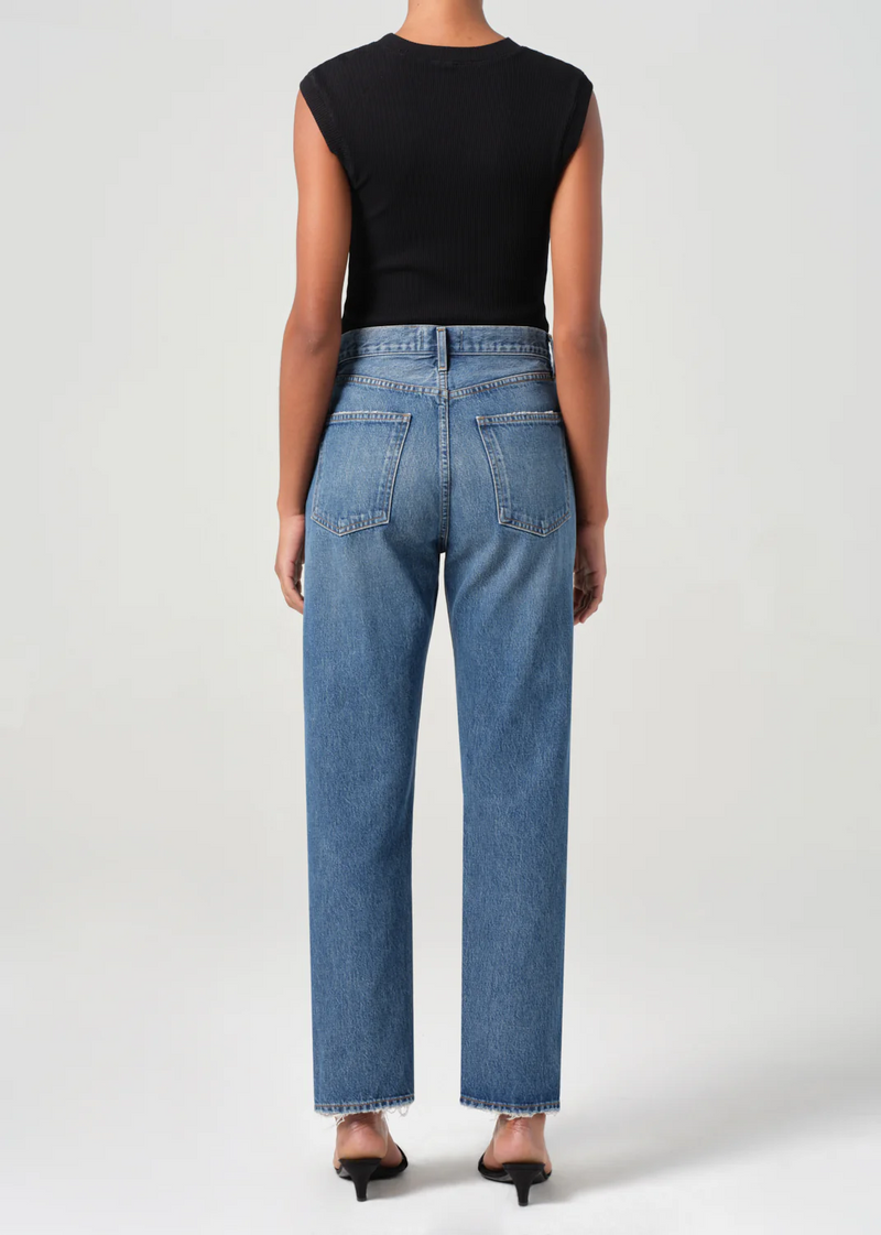 90's Pinch Waist High Rise Straight