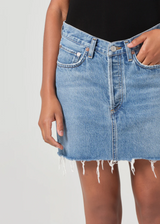 V-Waist Mini Skirt